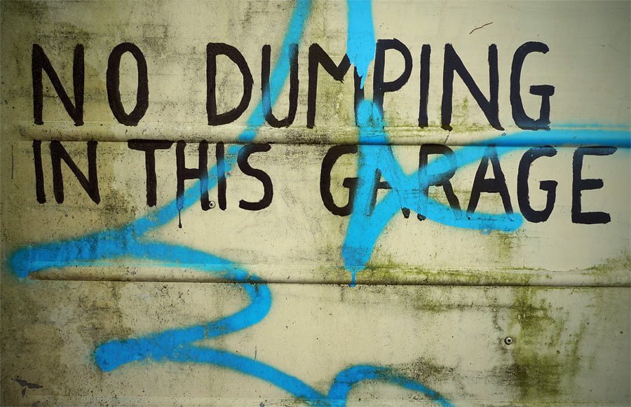 No Dumping