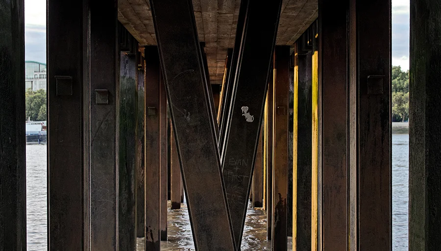 Under the pier